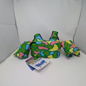 Kids Swim Vest Arm Floaties 33–55 lbs CHRIFOR Life Jacket Puddle Jumper Style